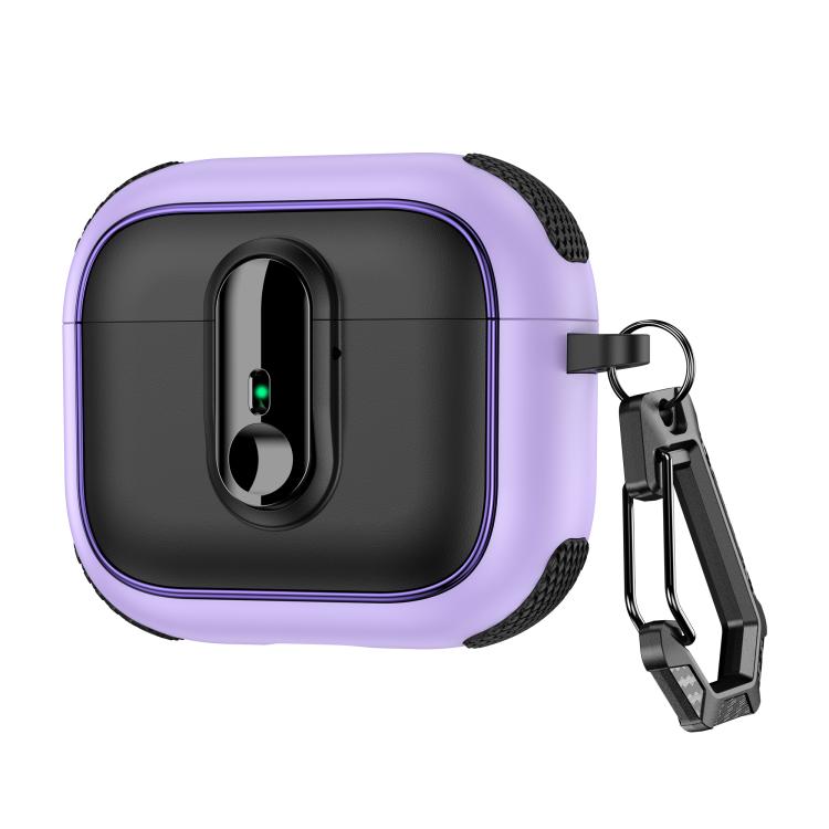 Armor Magnetic Wireless Earphones Case with Security Lock, For AirPods 4, For AirPods Pro 2������...