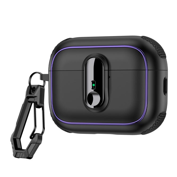 Armor Magnetic Wireless Earphones Case with Security Lock, For AirPods 4, For AirPods Pro 2������...