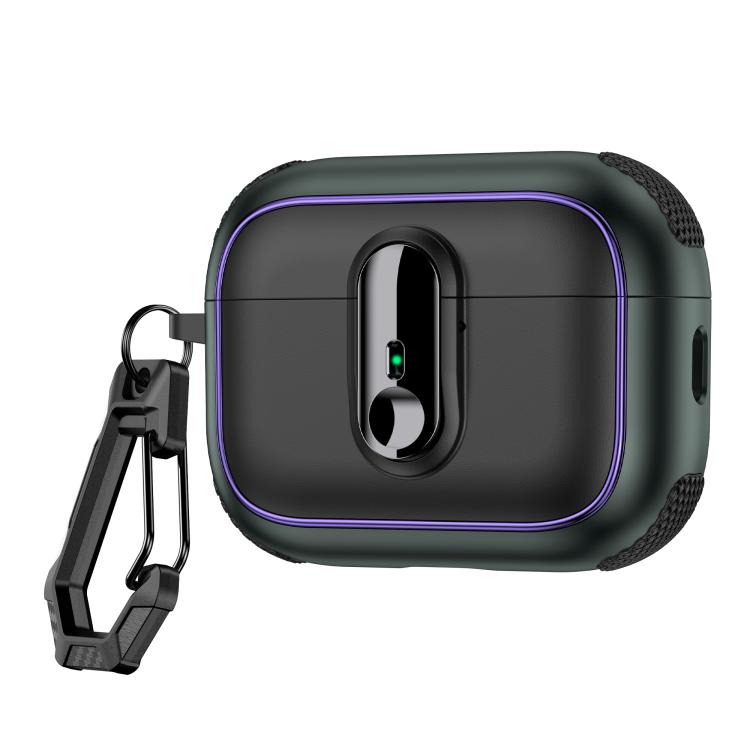 Armor Magnetic Wireless Earphones Case with Security Lock, For AirPods 4, For AirPods Pro 2������...