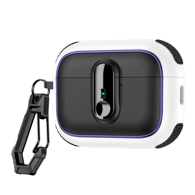 Armor Magnetic Wireless Earphones Case with Security Lock, For AirPods 4, For AirPods Pro 2������...