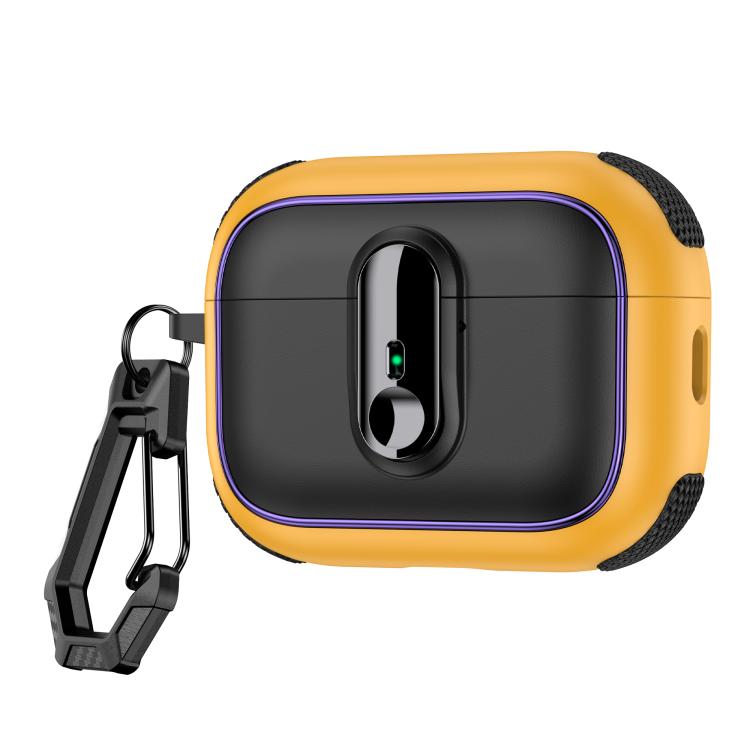 Armor Magnetic Wireless Earphones Case with Security Lock, For AirPods 4, For AirPods Pro 2������...