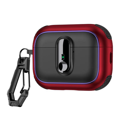 Armor Magnetic Wireless Earphones Case with Security Lock, For AirPods 4, For AirPods Pro 2������...