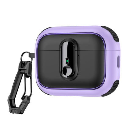 Armor Magnetic Wireless Earphones Case with Security Lock, For AirPods 4, For AirPods Pro 2������...