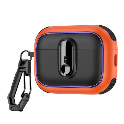 Armor Magnetic Wireless Earphones Case with Security Lock, For AirPods 4, For AirPods Pro 2������...