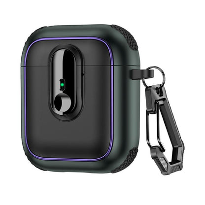 Armor Magnetic Wireless Earphones Case with Security Lock, For AirPods 4, For AirPods Pro 2������...