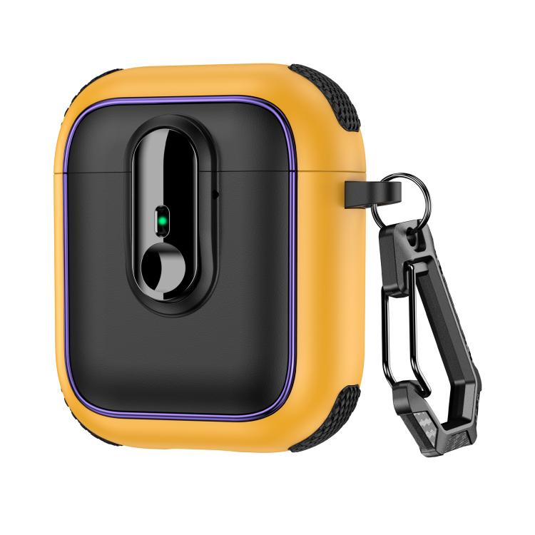Armor Magnetic Wireless Earphones Case with Security Lock, For AirPods 4, For AirPods Pro 2������...