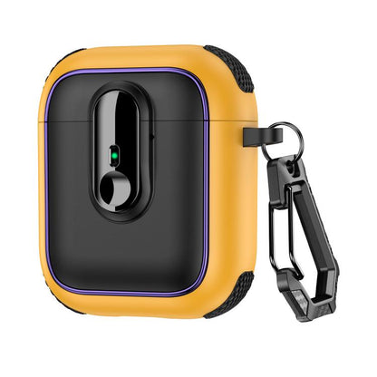 Armor Magnetic Wireless Earphones Case with Security Lock, For AirPods 4, For AirPods Pro 2������...
