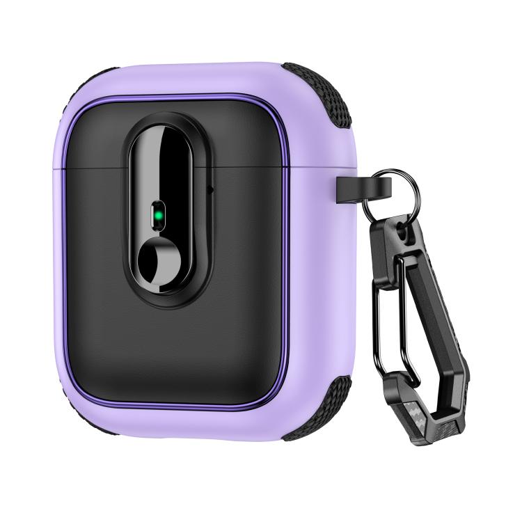 Armor Magnetic Wireless Earphones Case with Security Lock, For AirPods 4, For AirPods Pro 2������...