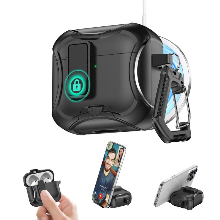 Wireless Bluetooth Earphones PC Hybrid TPU Protective Case, For AirPods 4, For AirPods Pro 2
