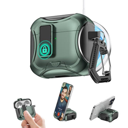 Wireless Bluetooth Earphones PC Hybrid TPU Protective Case, For AirPods 4, For AirPods Pro 2