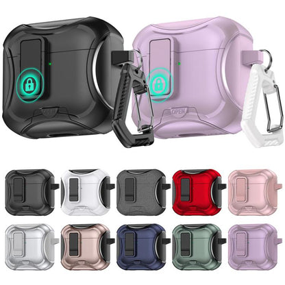 Wireless Bluetooth Earphones PC Hybrid TPU Protective Case, For AirPods 4, For AirPods Pro 2