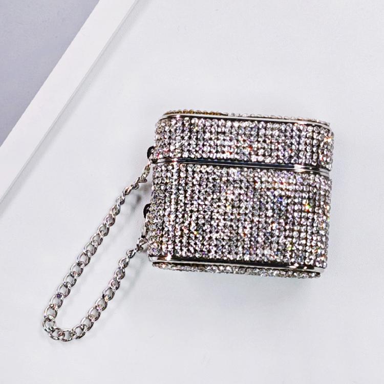Cylindrical Diamond Bluetooth Earphone Protective Case, For AirPods 4, For AirPods Pro 2���������...
