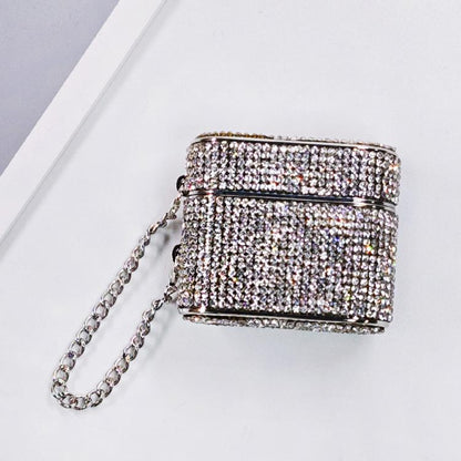 Cylindrical Diamond Bluetooth Earphone Protective Case, For AirPods 4, For AirPods Pro 2���������...