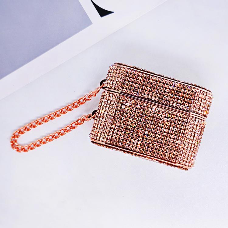 Cylindrical Diamond Bluetooth Earphone Protective Case, For AirPods 4, For AirPods Pro 2���������...