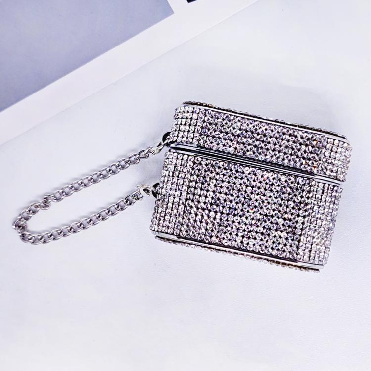 Cylindrical Diamond Bluetooth Earphone Protective Case, For AirPods 4, For AirPods Pro 2���������...