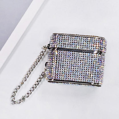 Cylindrical Diamond Bluetooth Earphone Protective Case, For AirPods 4, For AirPods Pro 2���������...