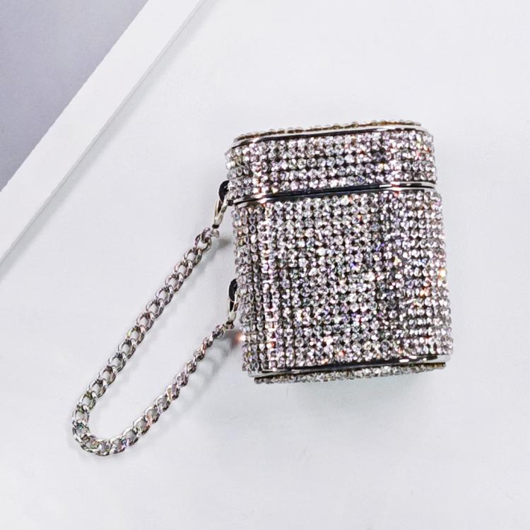 Cylindrical Diamond Bluetooth Earphone Protective Case, For AirPods 4, For AirPods Pro 2���������...