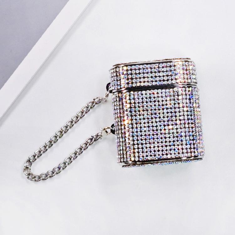 Cylindrical Diamond Bluetooth Earphone Protective Case, For AirPods 4, For AirPods Pro 2���������...