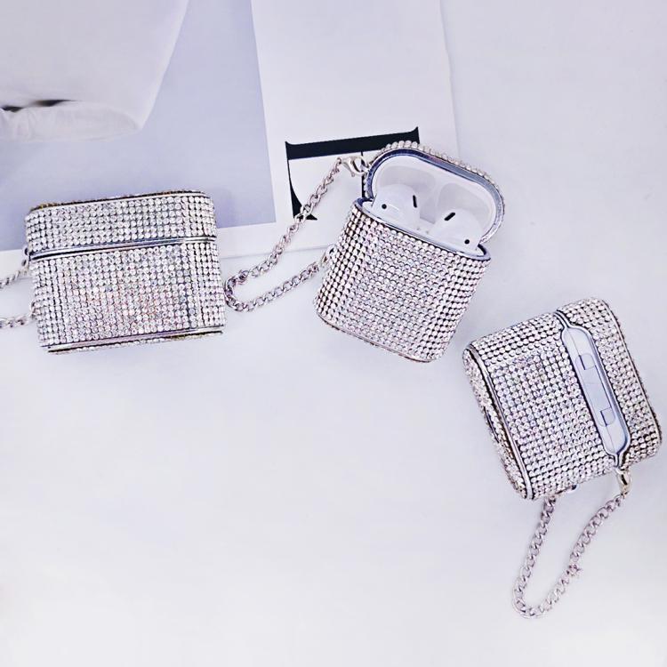 Cylindrical Diamond Bluetooth Earphone Protective Case, For AirPods 4, For AirPods Pro 2���������...