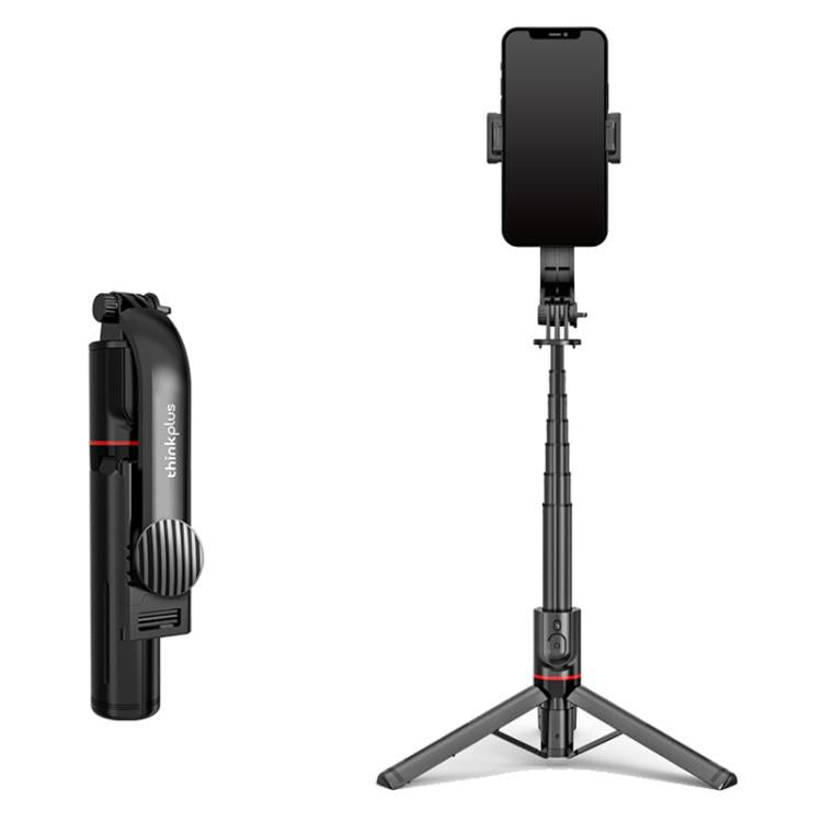 Lenovo Thinkplus H11B Flagship Stainless Steel Bluetooth Selfie Stick, 1.1m
