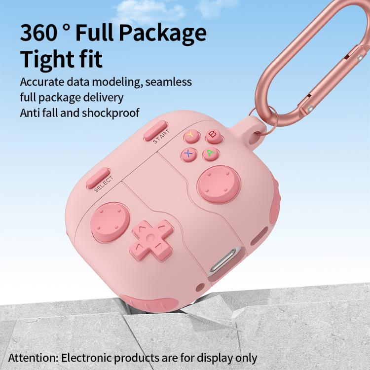 Game Console Style Wireless Earphone Silicone Case