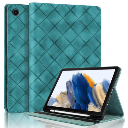 Rhombus Embossing Leather Tablet Case