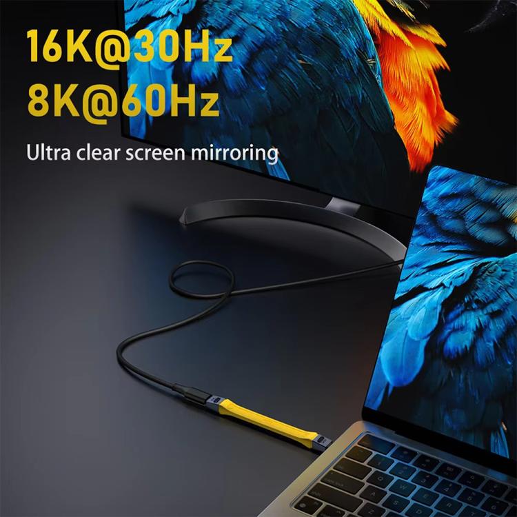 240W 8K 80Gbps USB-C / Type-C to USB-C / Type-C For Thunderbolt 5 Full Function FPC Cable Data Cable