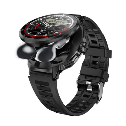 D11 1.46 inch 2 in 1 Bluetooth Earphone Smart Watch, Support Bluetooth Call / NFC / Heart Rate���...