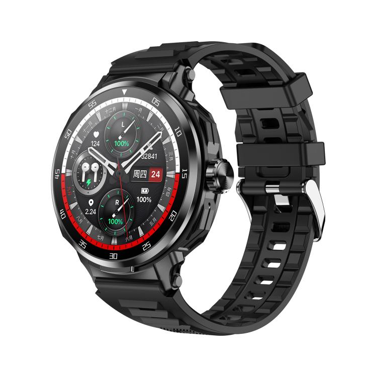 D11 1.46 inch 2 in 1 Bluetooth Earphone Smart Watch, Support Bluetooth Call / NFC / Heart Rate���...