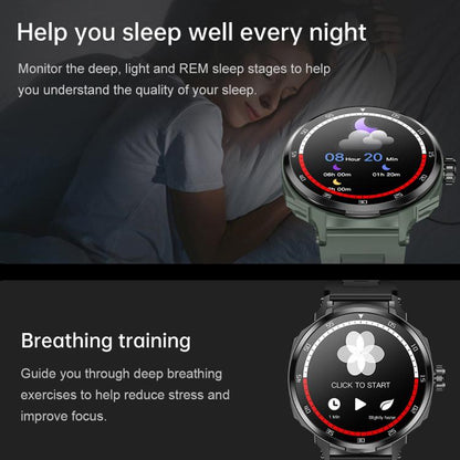D11 1.46 inch 2 in 1 Bluetooth Earphone Smart Watch, Support Bluetooth Call / NFC / Heart Rate���...