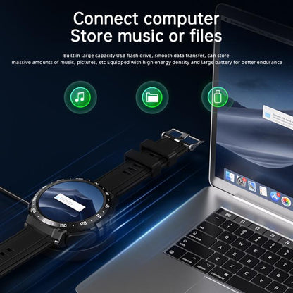Q10 Dual-mode Bluetooth Headphones Smart Watch,1.52 inch, Support Bluetooth Call / Heart Rate, Q10