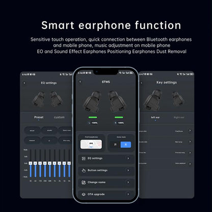 Q11 Dual-mode Bluetooth Headphones Smart Watch,1.58 inch, Support Bluetooth Call / Heart Rate, Q11