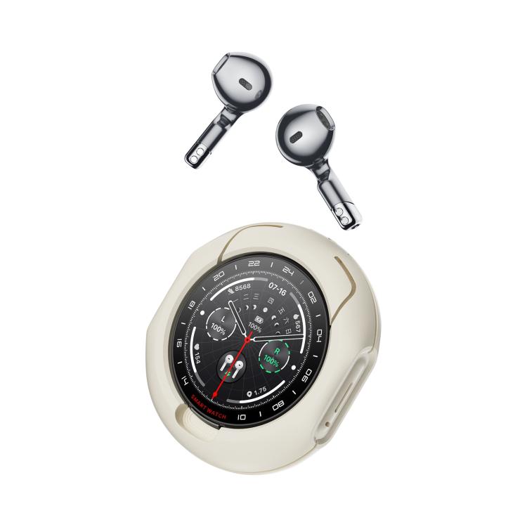 D9 1.46 inch 2 in 1 Bluetooth Earphone Smart Watch, Support Bluetooth Call / NFC / Heart Rate����...