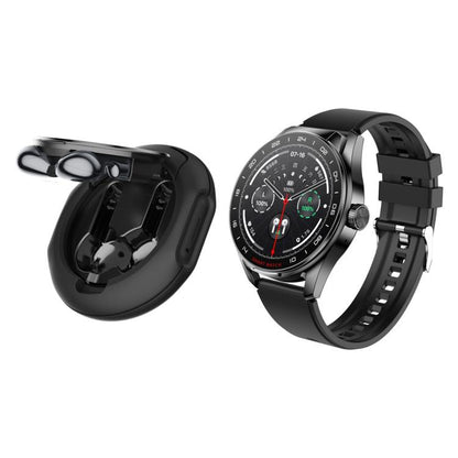 D9 1.46 inch 2 in 1 Bluetooth Earphone Smart Watch, Support Bluetooth Call / NFC / Heart Rate����...