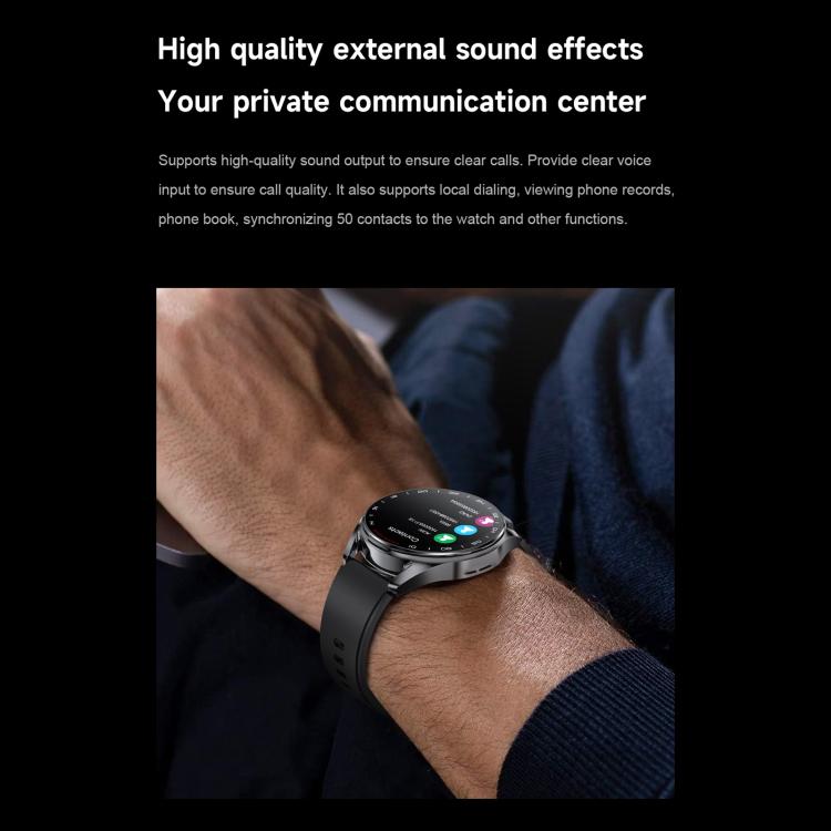 D9 1.46 inch 2 in 1 Bluetooth Earphone Smart Watch, Support Bluetooth Call / NFC / Heart Rate����...