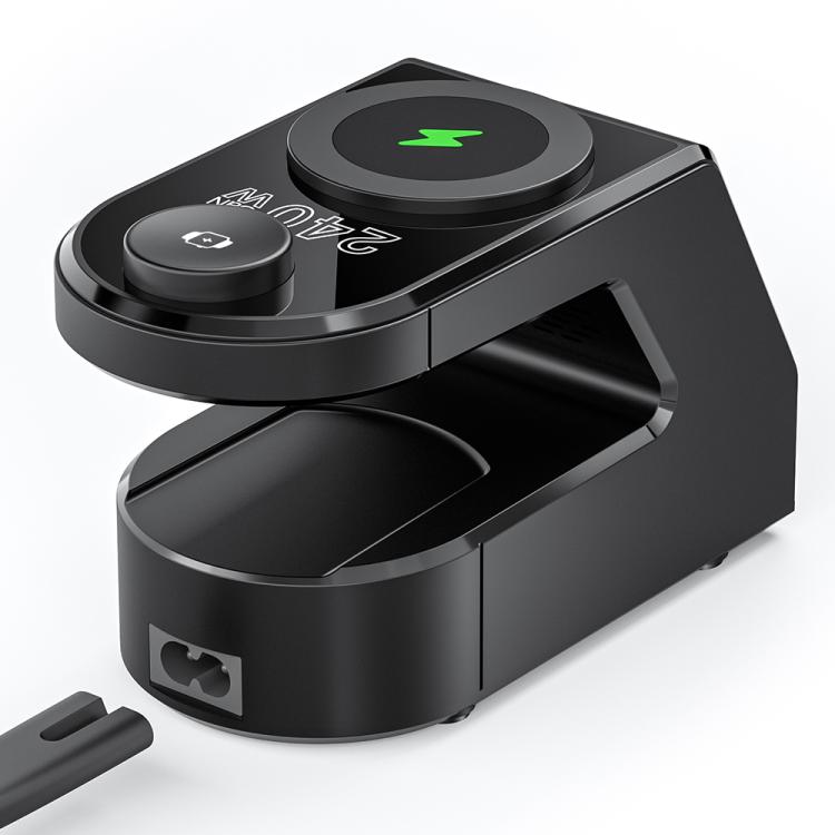 9 in 1 240W Multifunctional Multi-Port Charging Station with Alarm Function, 9 in 1 240W