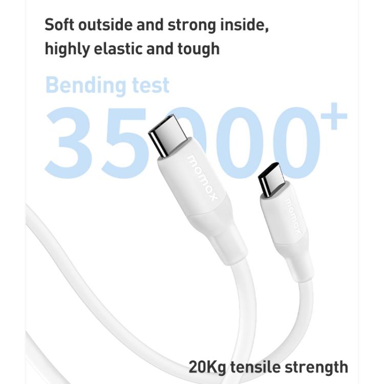 MOMAX DC23 1-Link Flow CC X 60W USB-C / Type-C to USB-C / Type-C Fast Charging Cable, 1.2m