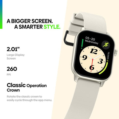 Zeblaze GTS 3 GPS 2.01 inch Screen Health & Fitness Smart Watch 3 ATM Waterproof