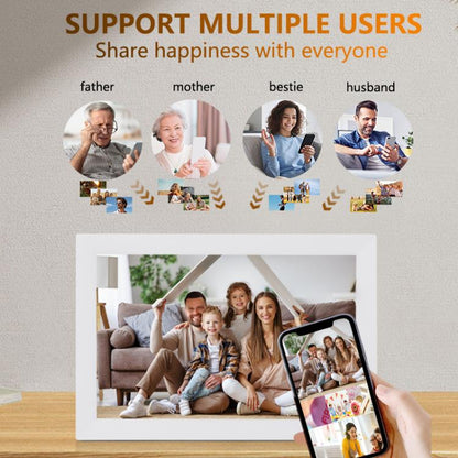 13.3 inch LCD Display Cloud Photo Frame 1G+32GB 3126C Quad-Core CPU Android 6.0