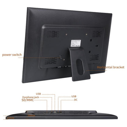 18.5 inch LCD Display Cloud Photo Frame 1G+32GB 3126C Quad-Core CPU Android 6.0, EU Plug, US Plug...