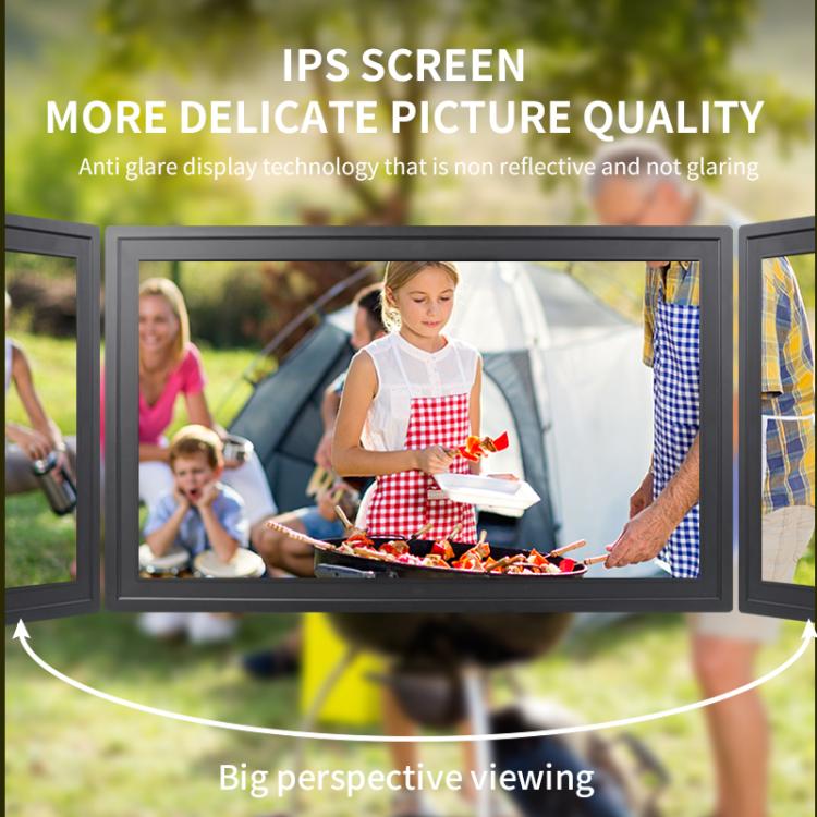 21.5 inch LCD Display Cloud Photo Frame 1G+32GB 3326C Quad-Core CPU Android 7.0, EU Plug, US Plug...