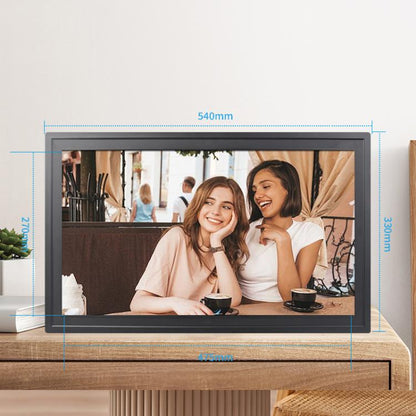 21.5 inch LCD Display Cloud Photo Frame 1G+32GB 3326C Quad-Core CPU Android 7.0