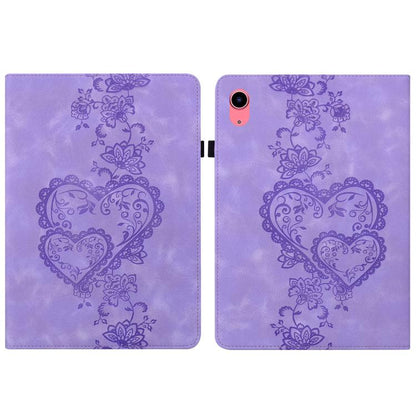 Love Hearts Embossed Leather Smart Tablet Case, For iPad 2025 / 2022, For iPad Air 11 2025 / 2024...