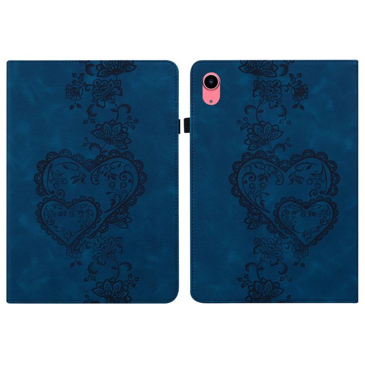 Love Hearts Embossed Leather Smart Tablet Case