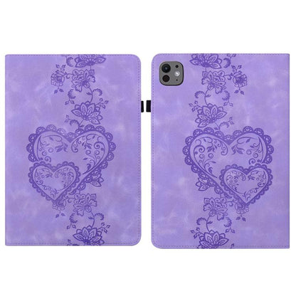 Love Hearts Embossed Leather Smart Tablet Case, For iPad 2025 / 2022, For iPad Air 11 2025 / 2024...