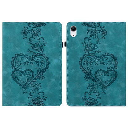 Love Hearts Embossed Leather Smart Tablet Case, For iPad 2025 / 2022, For iPad Air 11 2025 / 2024...