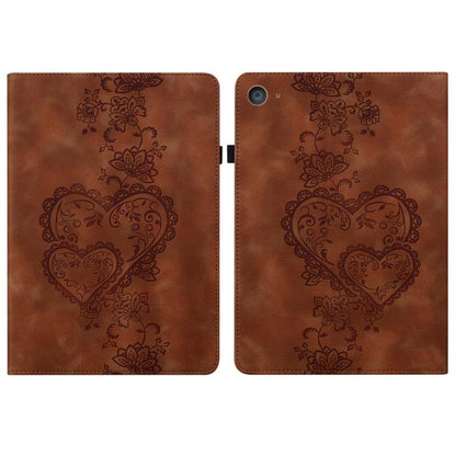 Love Hearts Embossed Leather Smart Tablet Case, For iPad 2025 / 2022, For iPad Air 11 2025 / 2024...