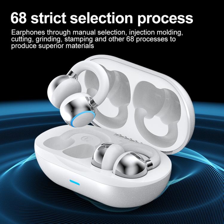 F11 Ear-hook Bone Conduction Wireless Bluetooth Earphone, F11 (White), F11 (Pink), F11 (Black)