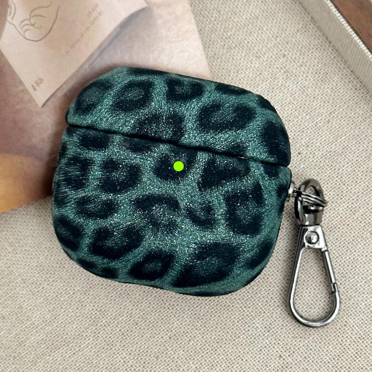 Leopard Texture Wireless Earphone PC Case, For AirPods 4, For AirPods Pro 2, For AirPods 3�������...