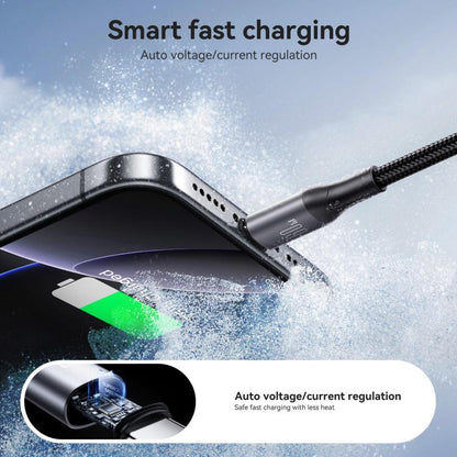 JOYROOM S-A28 Flash Series 60W 480Mbps Fast Charging Data Cable, Length: 2m, Type-C to Type-C Cab...